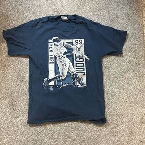 Aaron Judge, 2017 Rookie Year, graphic T-shirt. Adult S